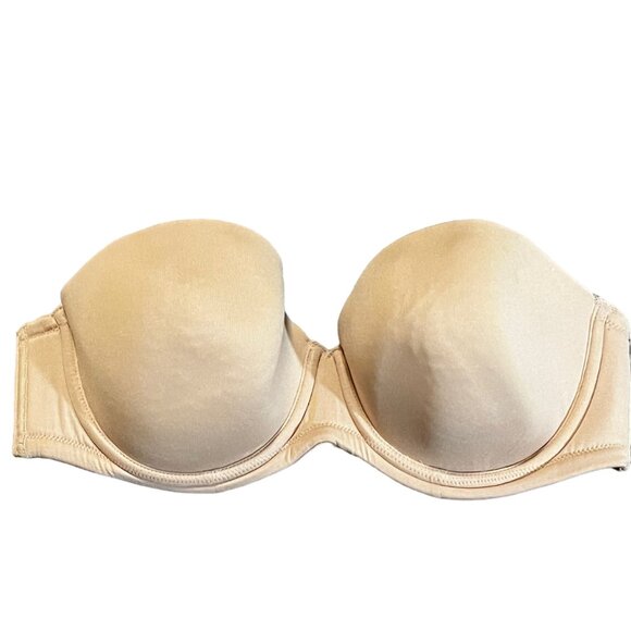 Wacoal Red Carpet Full Figure Underwire Strapless Bra 854119 Size 36DDD - Picture 2 of 5